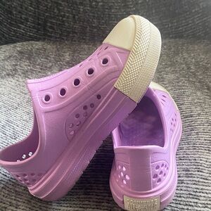 Converse Kids Lavender Water Shoes